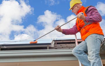 Ockle soft wash roof cleaning